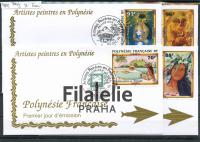 1996 POLYNESIE/ART/4FDC 720/3