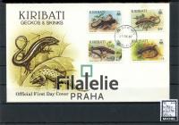 1987 KIRIBATI/GECKOS/FDC 493/6