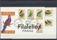 1971 NORFOLK/BIRD/4FDC 105/19 2SCAN