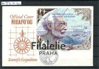 1991 NIUAFO/WHALE/FDC 193/Bl.12